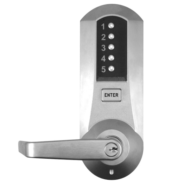 Cylindrical Combination Lever Lock, 2-3/4-in Backset, 3/4-in Throw Latch, KIL, Schlage C Keyway